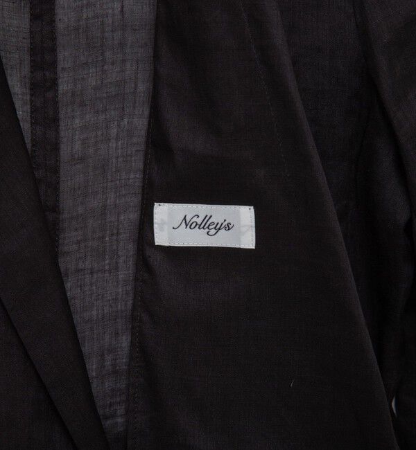 NOLLEY'S「ウォッシャブルシアーラミーダブルジャケット」|テーラードジャケット|