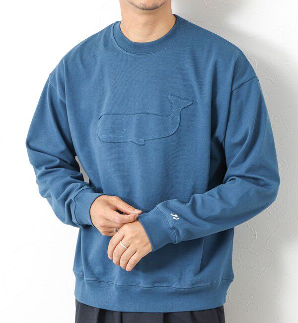 NOLLEY'S goodman「度詰め引き揃え天竺 クラフトクジラ ロンT 25AW」|Tシャツ・カットソー|