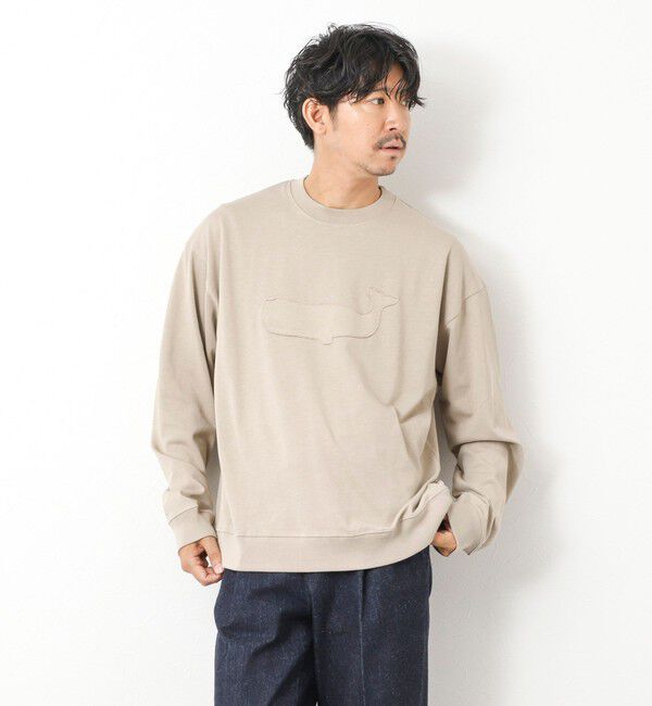 NOLLEY'S goodman「度詰め引き揃え天竺 クラフトクジラ ロンT 25AW」|Tシャツ・カットソー|