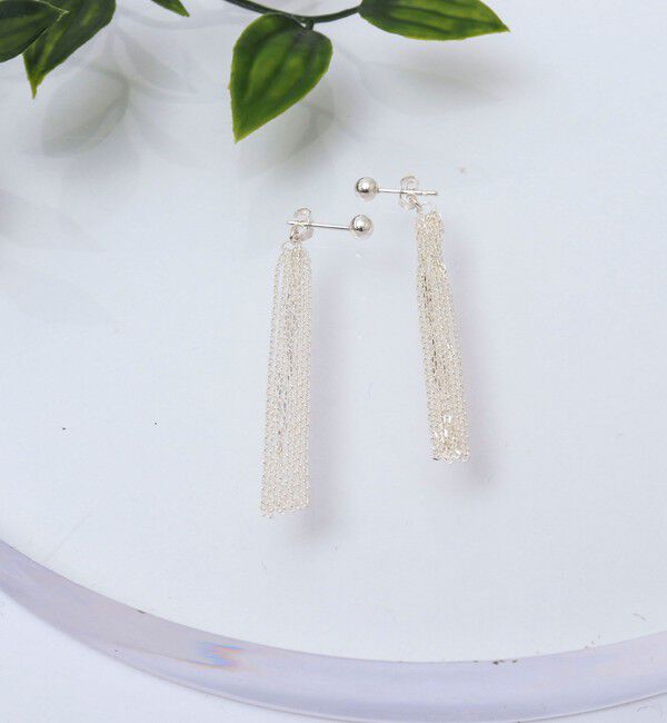 NOLLEY'S「【ANNA SOTTILOTTA/アンナソッティロッタ】 FOUNTAINシルバーピアス」|ピアス|シルバー