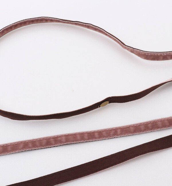 NOLLEY'S「【JENNIFER OUELLETTE/ジェニファーオレット】ベロアｘグログランアレンジカチューシャ」|カチューシャ|