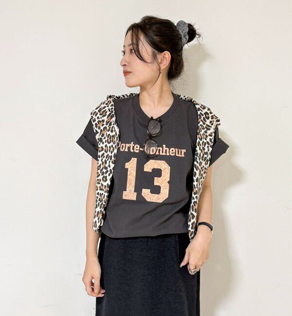 NOLLEY'S「店舗別注ナンバリングTシャツ」|Tシャツ・カットソー|チャコールグレー