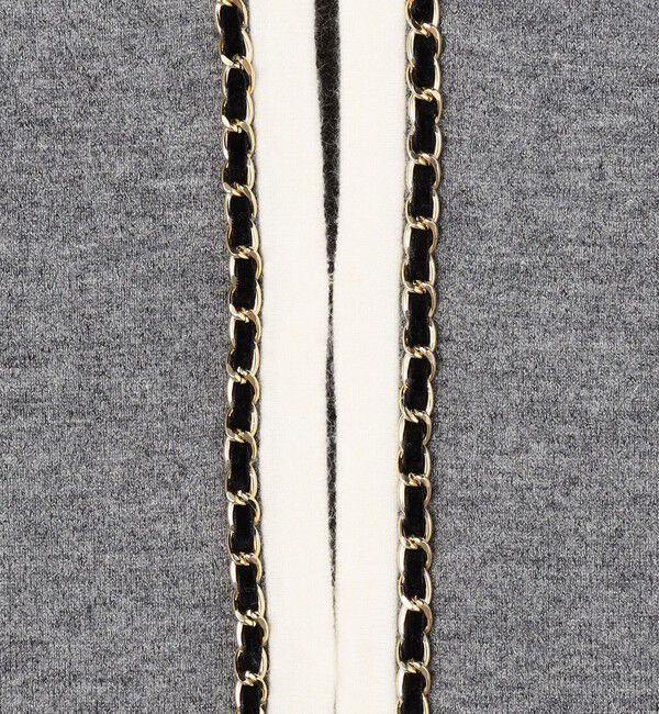 NOLLEY'S「チェーンブレードVネックカーディガン」|カーディガン|