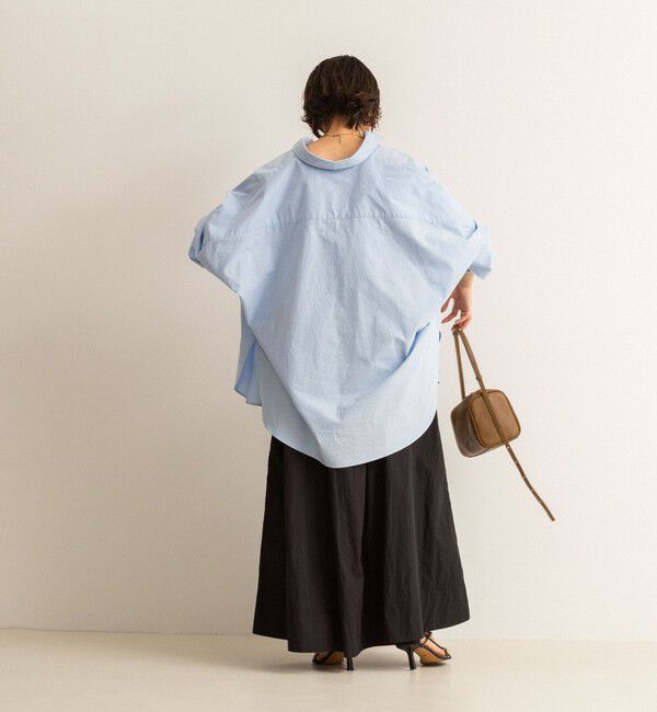 MAQWEL「【追加】【MAQWEL/マクウェル】ソフトタフタワンピース」|ワンピース|