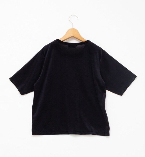 NOLLEY'S「シアートリコットベロアプリントTシャツ」|Tシャツ・カットソー|