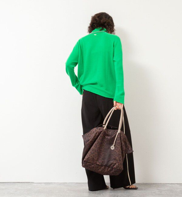 Rie Miller「【WEB&一部店舗限定】PUREカシミヤタートルネックニット」|ニット・セーター|