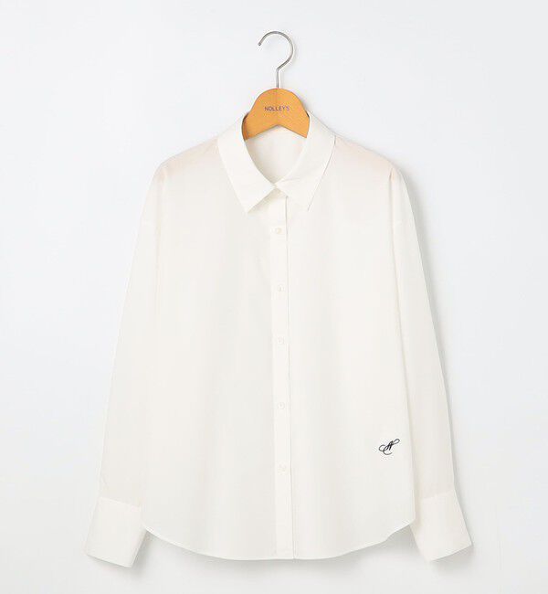 NOLLEY'S「ウォッシャブルリボン付きシャツ」|シャツ・ブラウス|