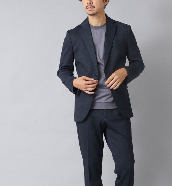 NOLLEY'S goodman「【ACTIVE SECT】《セットアップ》ポンチプリントスーツ ジャケット&パンツ 25AW」|スーツ|