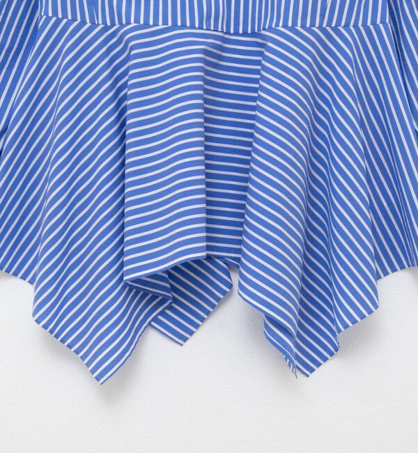 NOLLEY'S sophi「ウォッシャブルハンカチーフヘムシャツ」|シャツ・ブラウス|