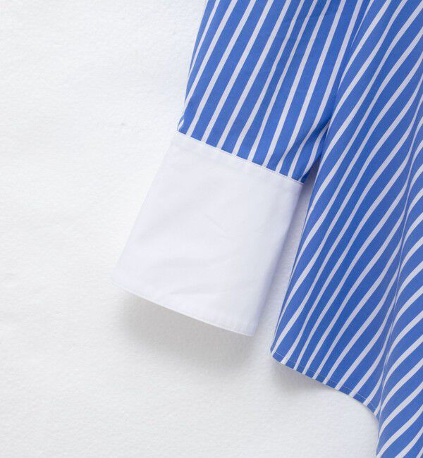 NOLLEY'S sophi「ウォッシャブルハンカチーフヘムシャツ」|シャツ・ブラウス|