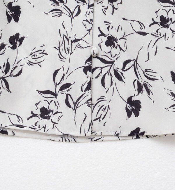 NOLLEY'S sophi「ウォッシャブルジョーゼットVネックブラウス」|シャツ・ブラウス|