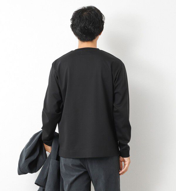 NOLLEY'S goodman「《ビジカジ対応》超長綿ハイゲージシルケット ポンチドレスCN ロンT 25AW」|Tシャツ・カットソー|