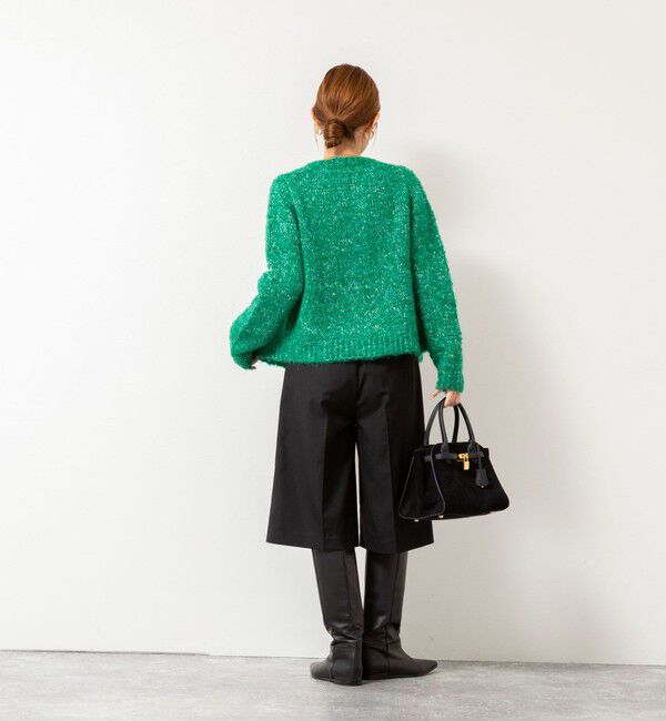 NOLLEY'S「モヘアスパンコールカーディガン」|カーディガン|