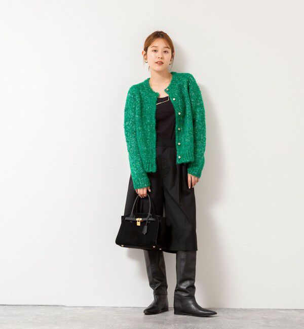 NOLLEY'S「モヘアスパンコールカーディガン」|カーディガン|