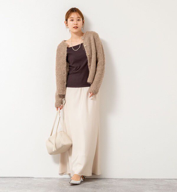 NOLLEY'S「モヘアスパンコールカーディガン」|カーディガン|