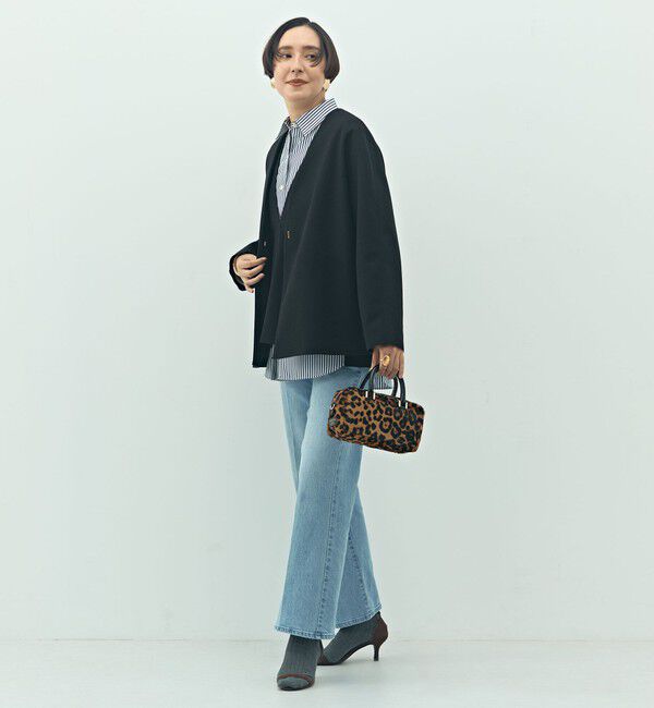 NOLLEY'S「ウォッシャブルストレッチジャージハオリ」|ブルゾン・スタジャン|