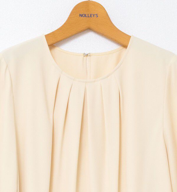 NOLLEY'S「ウォッシャブル2WAYストレッチブラウス」|シャツ・ブラウス|
