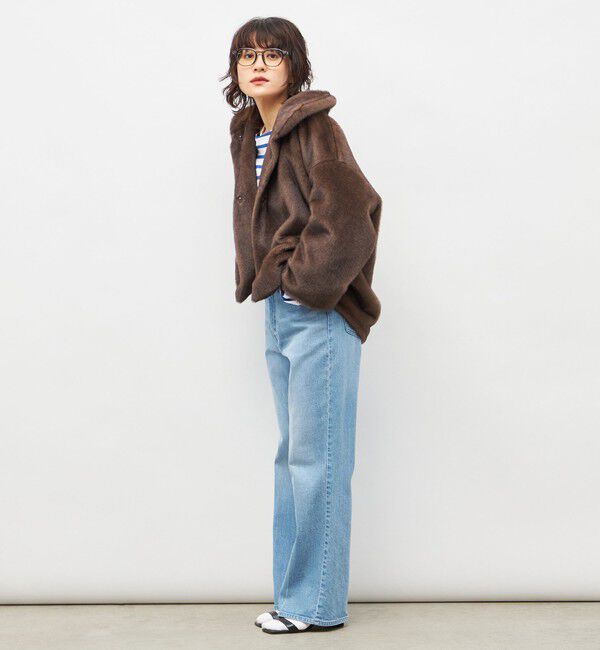 NOLLEY'S sophi「ECOPELフェイクファーショートコート」|その他|