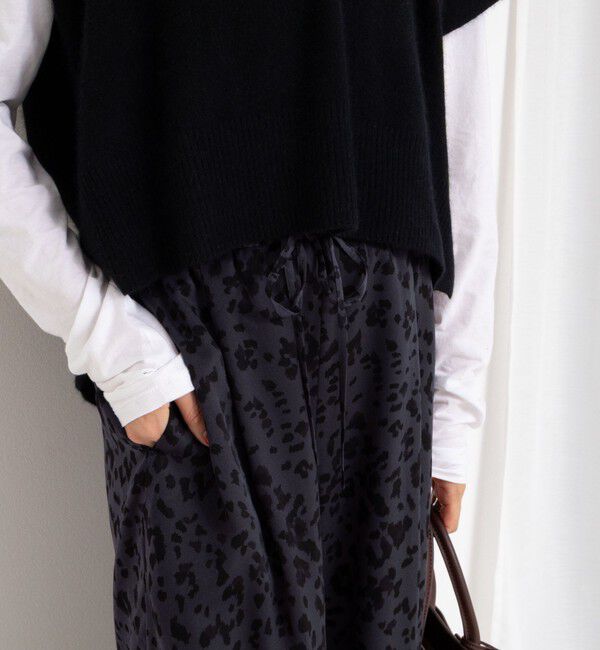 NOLLEY'S「ウォッシャブルレオパードプリントパンツ」|その他|