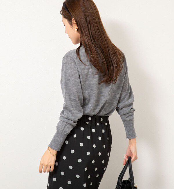 NOLLEY'S「《手洗い可能》16Gマレー襟付きカーディガン」|カーディガン|