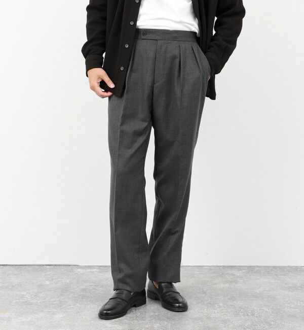 NOLLEY'S goodman「SOLOTEX ストレッチサキソニー NSN2タックスラックス 25AW」|スラックス|