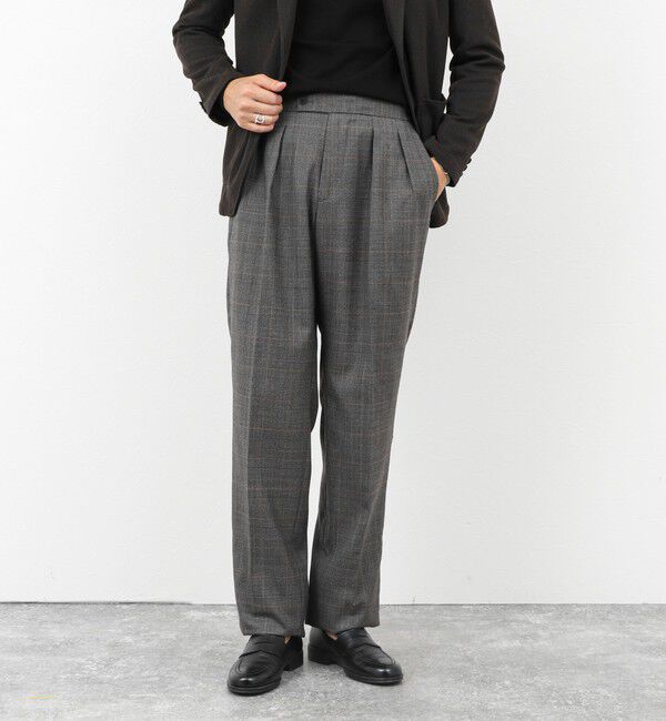 NOLLEY'S goodman「SOLOTEX ストレッチサキソニー NSN2タックスラックス 25AW」|スラックス|