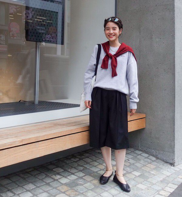 MAQWEL「【MAQWEL/マクウェル】スウェットライクニット」|ニット・セーター|