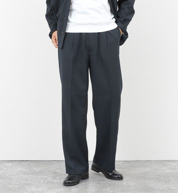 NOLLEY'S goodman「《セットアップ対応》LANATEC イージーケアウォッシャブルパンツ 25AW」|チノ|ネイビー