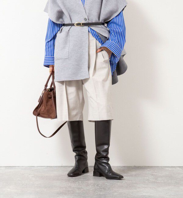 Rie Miller「ウォッシャブル2タックハーフパンツ」|その他|