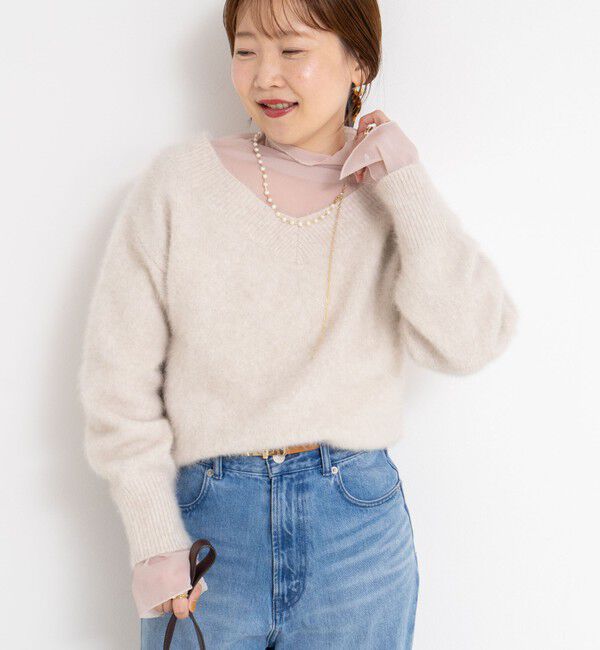 NOLLEY'S sophi「ウォッシャブルシアーオーガンジータートルネック」|Tシャツ・カットソー|