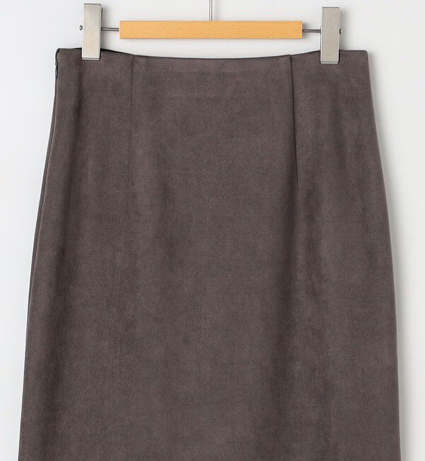 NOLLEY'S sophi「ウォッシャブルスエードダンボールタイトスカート」|タイト|
