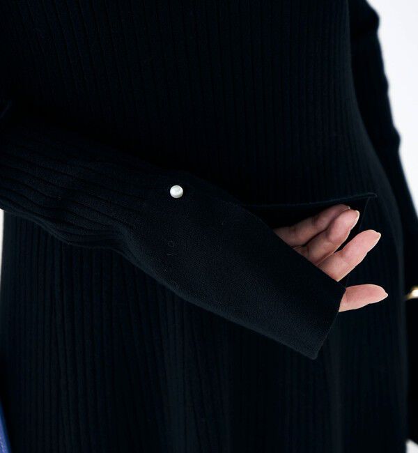 NOLLEY'S「《手洗い可能》フイット＆フレアーVネックワンピース」|ワンピース|