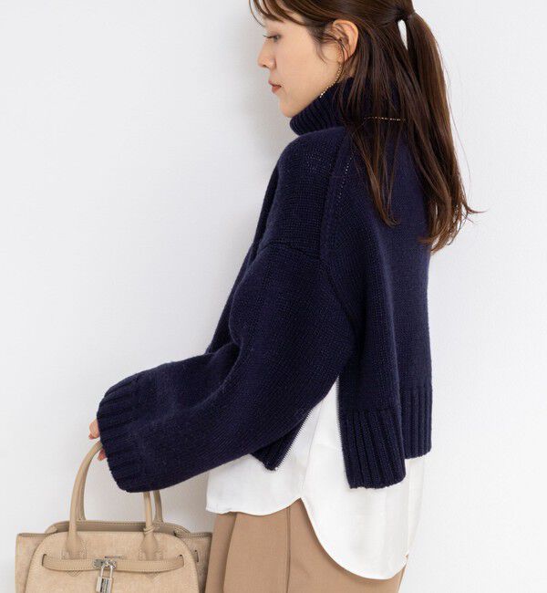 NOLLEY'S sophi「ウォッシャブル2WAYサテンブラウス」|シャツ・ブラウス|