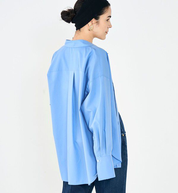 NOLLEY'S sophi「【一部WEB限定カラー】ウォッシャブルオックス2WAYシャツ」|シャツ・ブラウス|