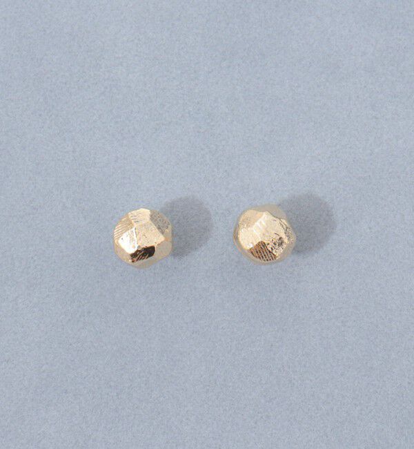 grace grace「【grace grace/グラスグラス】ロックビーンズピアス」|ピアス|ゴールド