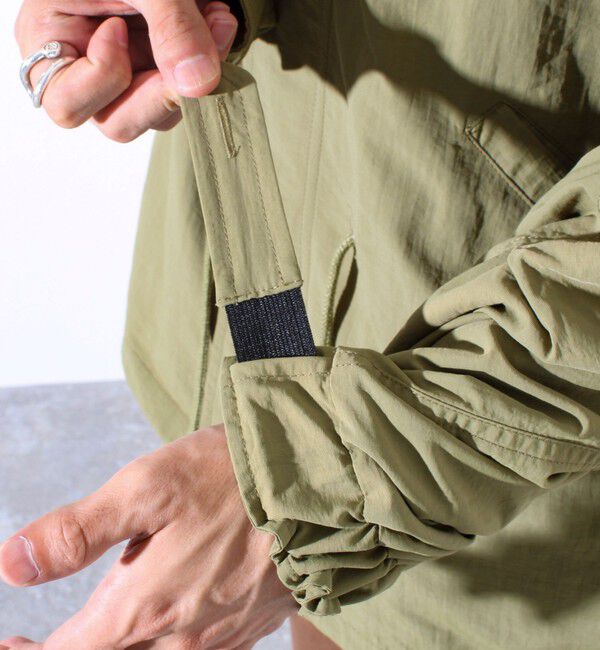 GLOSTER「【GLOSTER/グロスター】ミリタリーテイスト ショート丈モッズブルゾン 裏メッシュ」|ブルゾン・スタジャン|