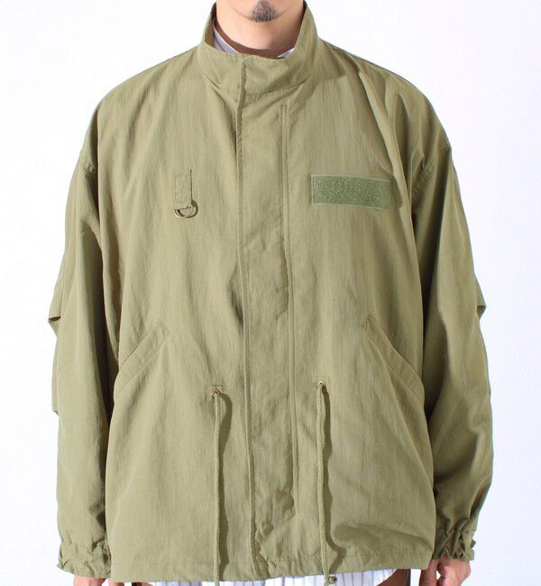 GLOSTER「【GLOSTER/グロスター】ミリタリーテイスト ショート丈モッズブルゾン 裏メッシュ」|ブルゾン・スタジャン|