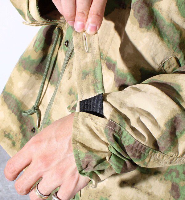 GLOSTER「【GLOSTER/グロスター】ミリタリーテイスト ショート丈モッズブルゾン 裏メッシュ」|ブルゾン・スタジャン|