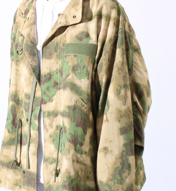 GLOSTER「【GLOSTER/グロスター】ミリタリーテイスト ショート丈モッズブルゾン 裏メッシュ」|ブルゾン・スタジャン|