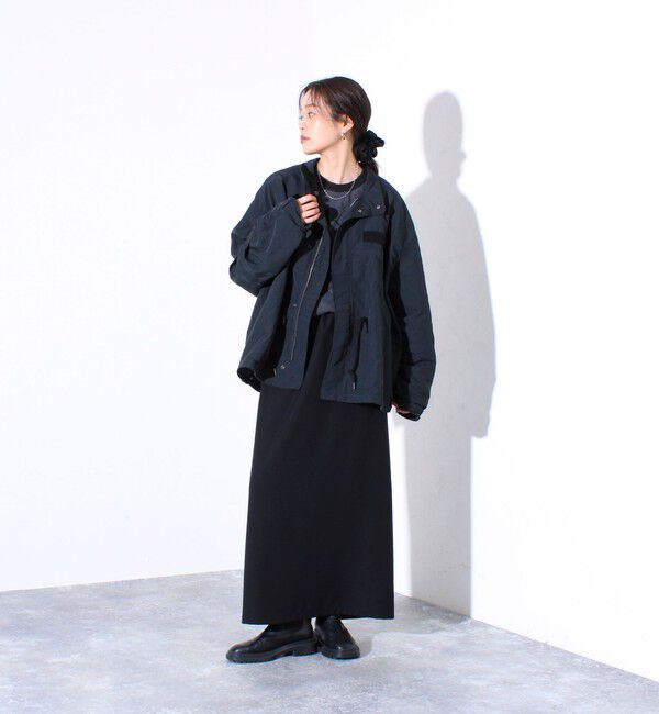 GLOSTER「【GLOSTER/グロスター】ミリタリーテイスト ショート丈モッズブルゾン 裏メッシュ」|ブルゾン・スタジャン|