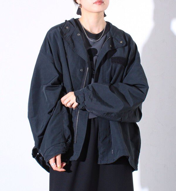 GLOSTER「【GLOSTER/グロスター】ミリタリーテイスト ショート丈モッズブルゾン 裏メッシュ」|ブルゾン・スタジャン|