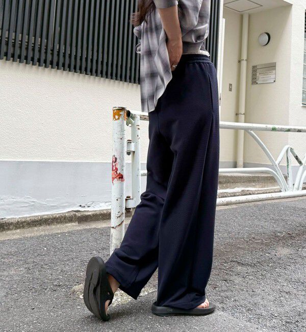 fredy emue「ウエストレイヤードイージーパンツ」|チノ|