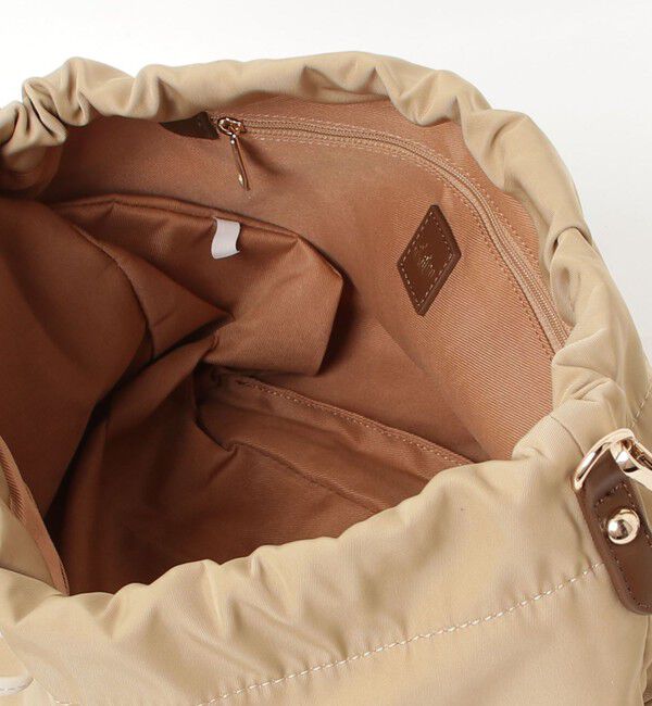 fredy emue「ジャガードショルダードロスト巾着バッグ」|ショルダー・メッセンジャー|