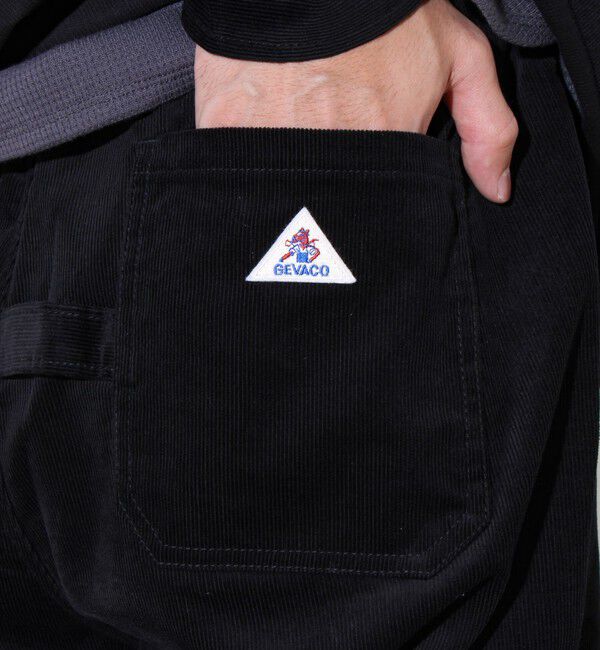 GLOSTER「【セットアップ対応】【GEVACO】コーデュロイ イージーワイドパンツ」|チノ|