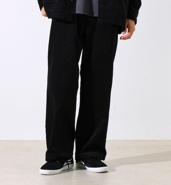 GLOSTER「【セットアップ対応】【GEVACO】コーデュロイ イージーワイドパンツ」|チノ|