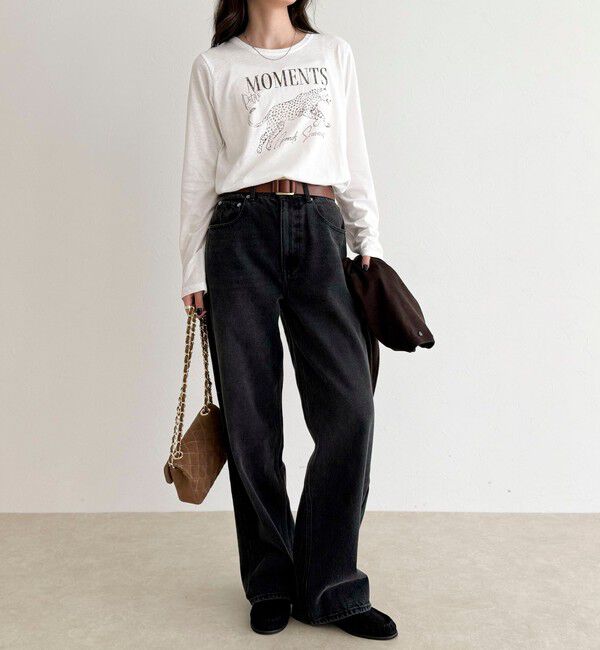 fredy emue「レオパードプリントロンTシャツ」|Tシャツ・カットソー|