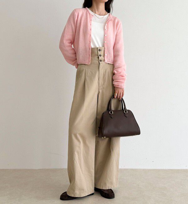 fredy emue「モヘヤ混ビスチェカーディガン」|カーディガン|