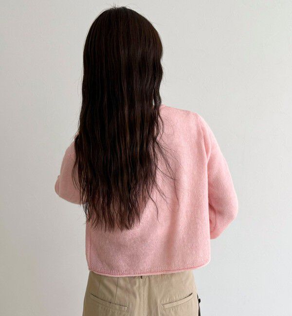 fredy emue「モヘヤ混ビスチェカーディガン」|カーディガン|