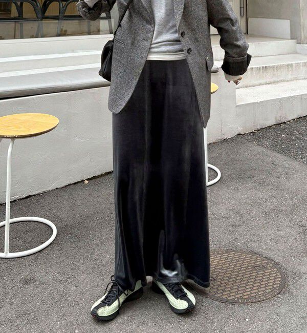 fredy emue「ベロアタイトスカート」|スカート|