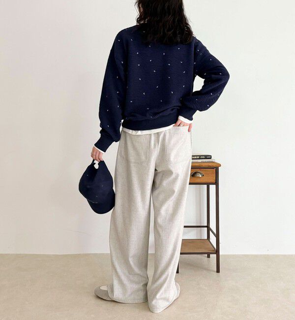 fredy emue「【大人気リバイバル】ハート刺繍コンパクトスウェットプルオーバー」|スウェット・ジャージ|